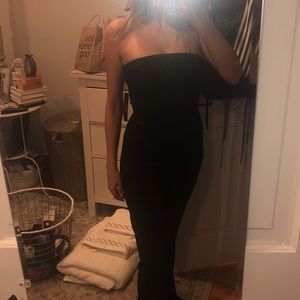 STUNNING long black gown